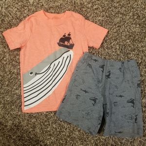 Ship and whale outfit 4t